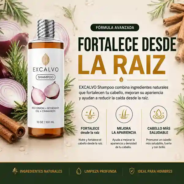Shampo excalvo 300ml mas tonico x60ml