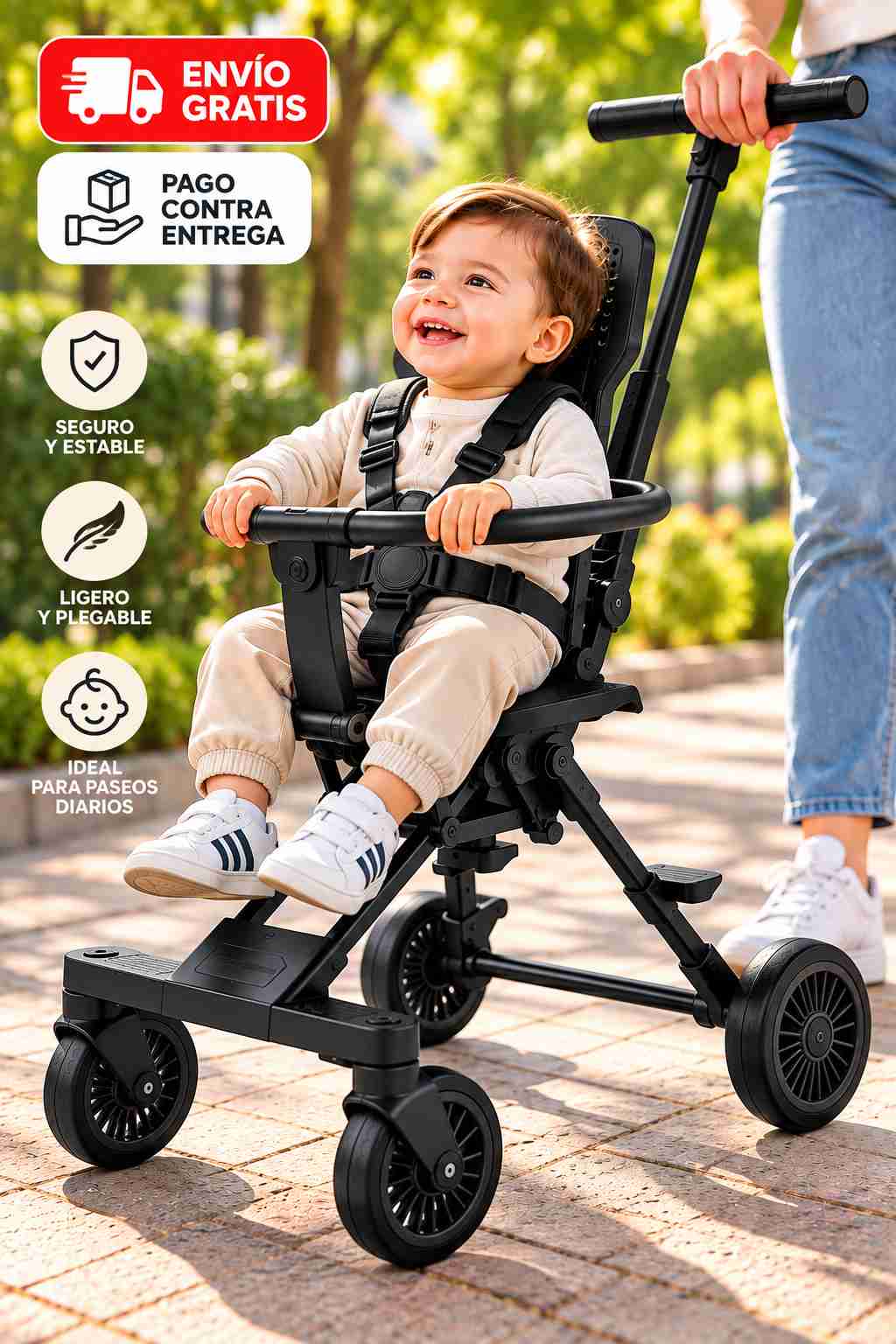 COCHE PLEGABLE 3 EN 1
